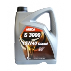 Моторное масло 10W40 полусинтетическое ARECA S3000 DIESEL 5 л (12202)
