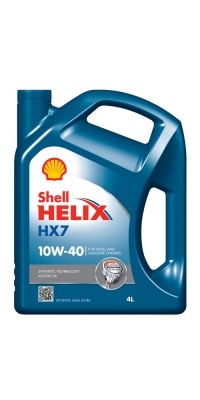 Моторное масло Shell Helix HX7 10W-40  4л