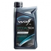 Моторное масло WOLF OfficialTech 0W-20 LL FE 1 л