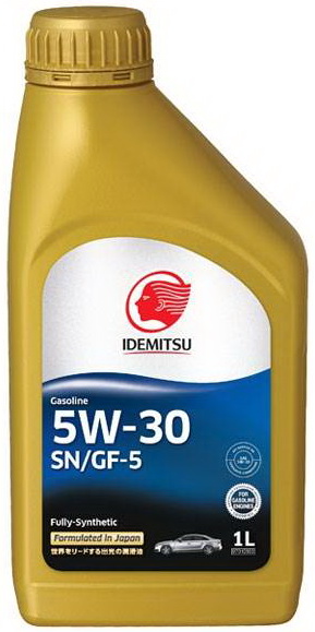 Моторное масло 5W30 синтетическое IDEMITSU SN/GF-5 F-S 1л (30021326-724000020)
