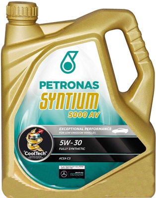 Моторное масло Petronas Syntium 5000 AV 5W30 (5л)