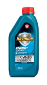 Моторное масло 0W20 синтетическое TEXACO Havoline Energy 1 л (804046NKE)