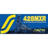 Цепь приводная Sunstar 428MXR MX Racing 128зв (SS428MXR-128G)