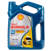 Моторное масло SHELL RIMULA R5 E 10W-40 4л