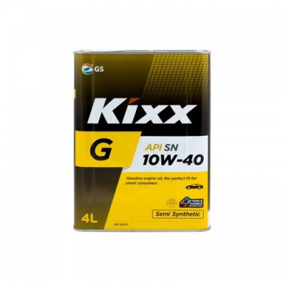 Моторное масло Kixx полусинтетика G1, 10W-40, 4л