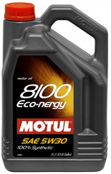 Моторное масло Motul 8100 Eco-nergy 5W30 5 л