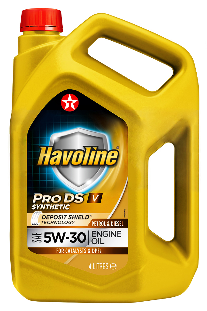 Моторное масло 5W30 синтетическое TEXACO Havoline ProDS V 4 л (804038MKE)