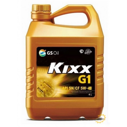 Моторное масло Kixx G1 SN Plus 5W40 (4л)