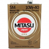 МАСЛО МОТОРНОЕ MITASU UNIVERSAL Synthetic Blended 10W40 4L