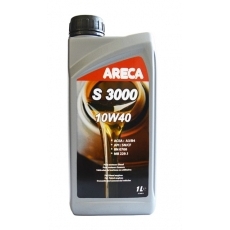 Моторное масло 10W40 полусинтетическое ARECA S3000 1 л (12101)