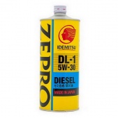 Моторное масло 5W30 синтетическое IDEMITSU Zepro Diesel DL-1 1 л (2156054)