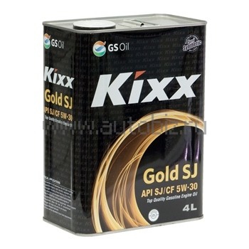 Моторное масло KIXX GOLD SJ 5W-30 4л