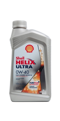 Моторное масло Shell Helix Ultra  0W-40 1л