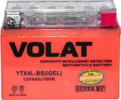 Аккумулятор VOLAT 4Ah YTX4L-BS(iGEL)