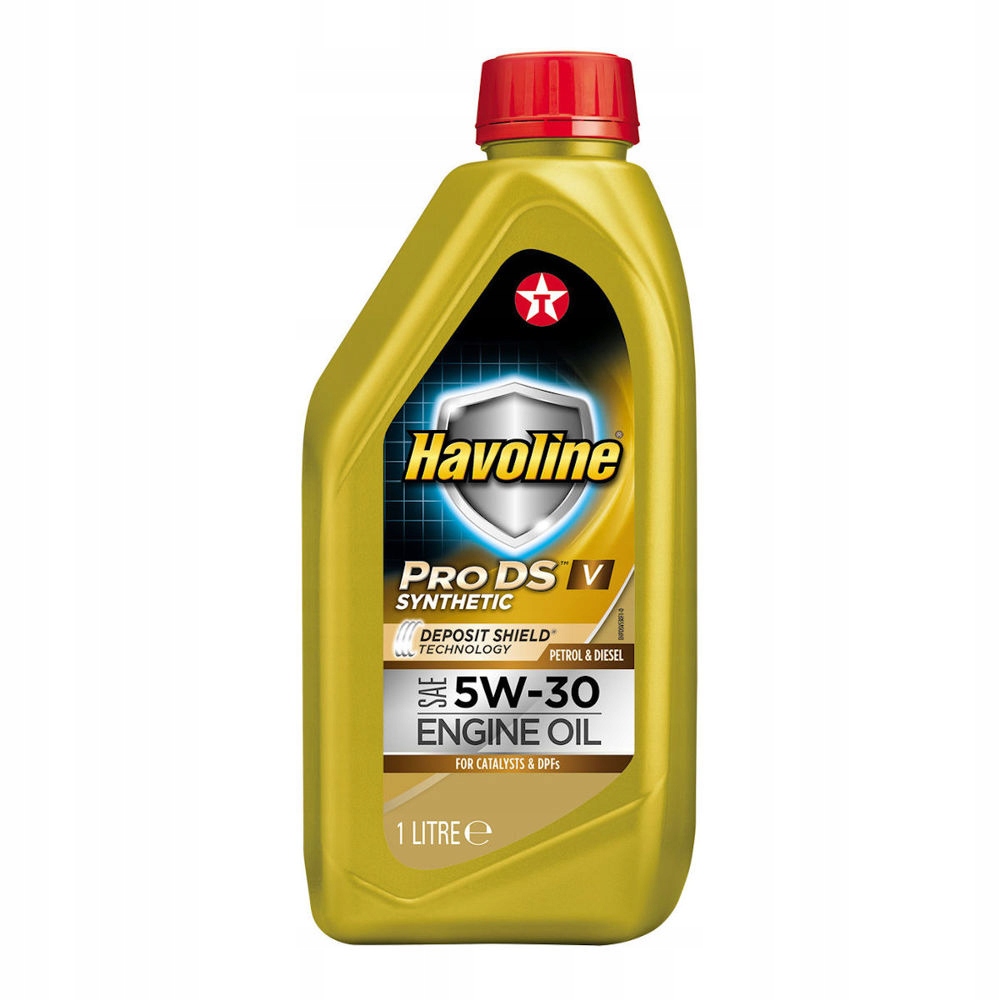 Моторное масло 5W30 синтетическое TEXACO Havoline ProDS V 1 л (804038NKE)