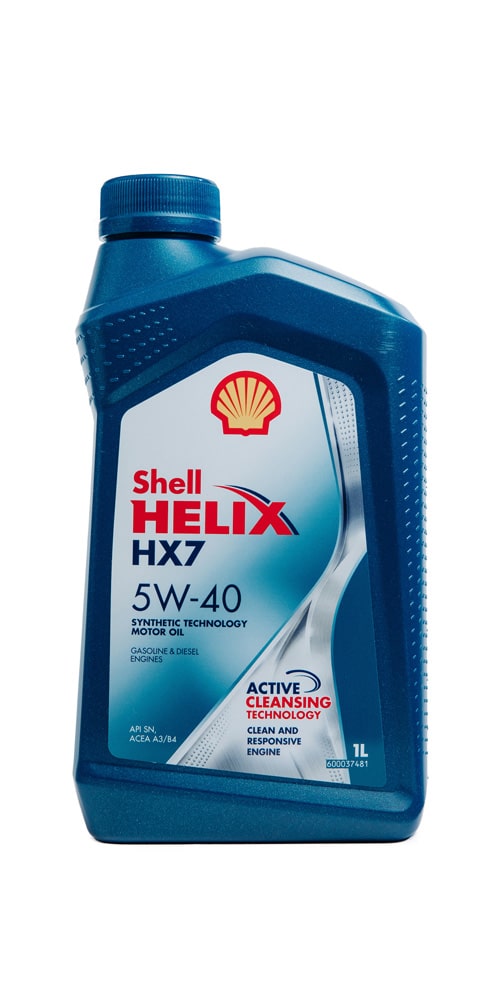 Моторное масло Shell Helix  HX7 5W-40 1л