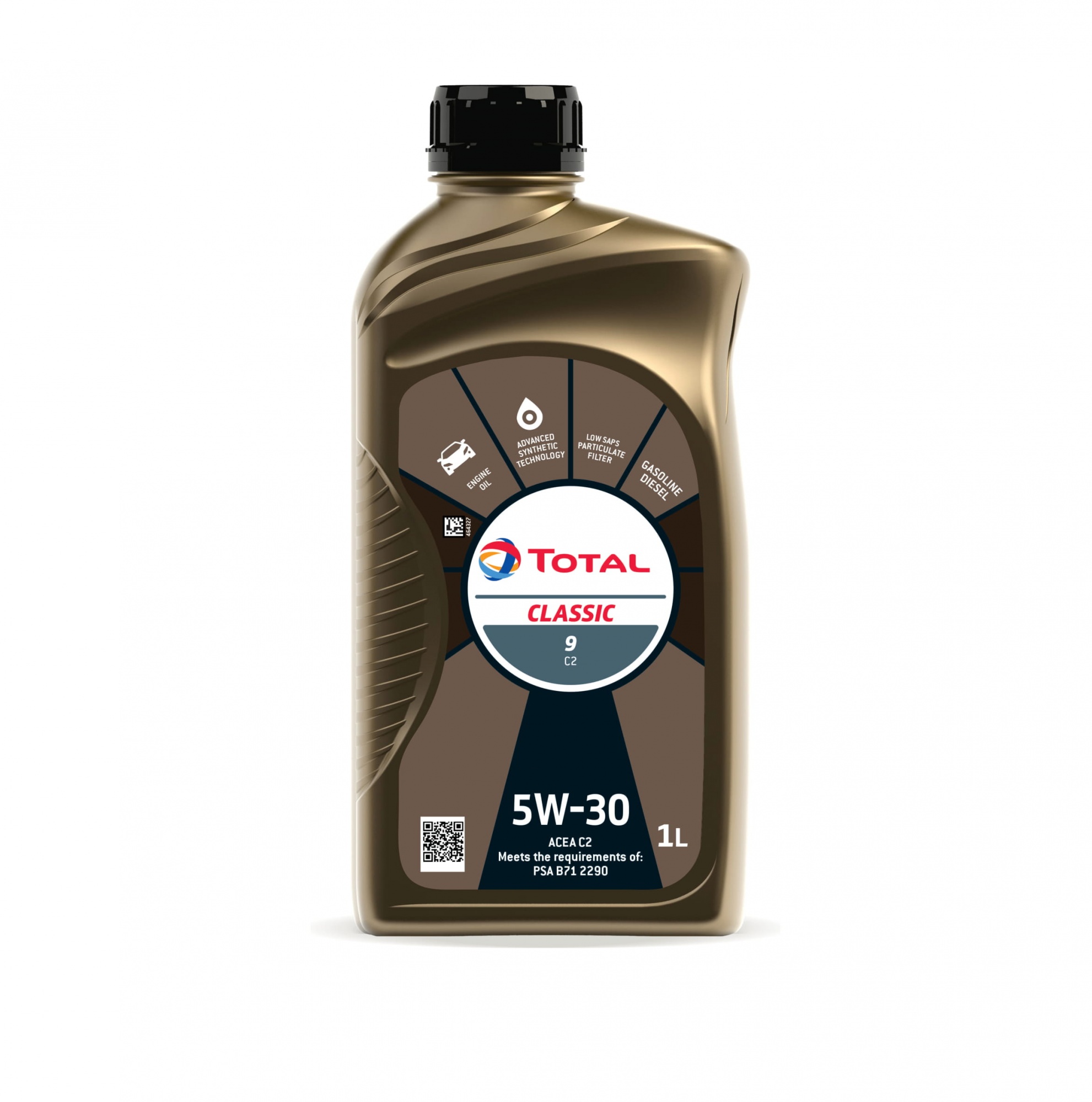 Моторное масло TOTAL CLASSIC 9 C2 5W30, 1л