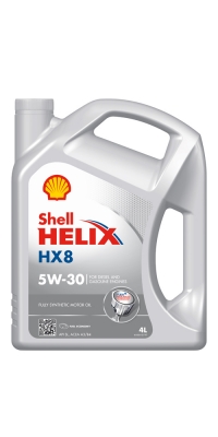 Моторное масло Shell Helix HX8  5W-30 4л