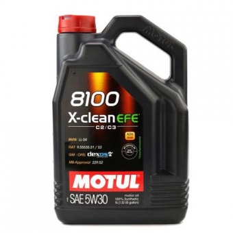 Моторное масло Motul 8100 X-clean EFE 5W-30 4 л