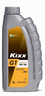 Моторное масло Kixx G1 SN Plus 5W40 (1л)