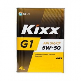 Масло моторное KIXX G1 SN PLUS 5W50 4L