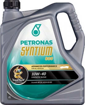 Моторное масло Petronas Syntium 800 10W40 (4л)