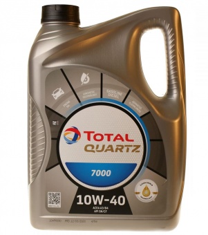 Моторное масло TOTAL QUARTZ 7000 10W40 SN 4л