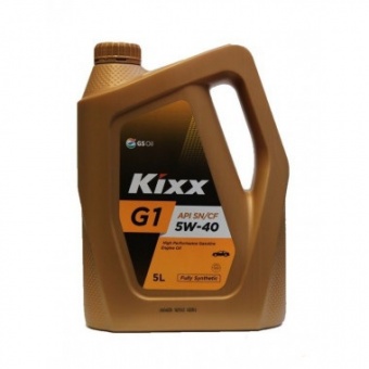Моторное масло Kixx G1 SN Plus 5W40 (5л)