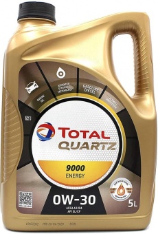 Моторное масло TOTAL QUARTZ 9000 ENERGY 0W30 4л