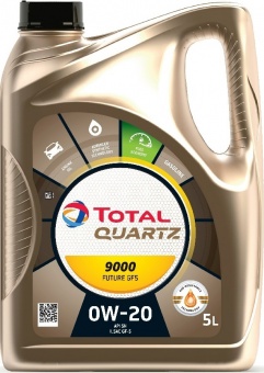 Моторное масло TOTAL QUARTZ 9000 FUT. GF5 0W20 5л