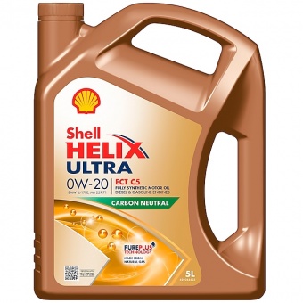 Моторное масло Shell Helix Ultra ECT C5 0W-20 5л