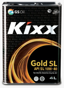Моторное масло Kixx Engine Oil Gold 10W40, 4л
