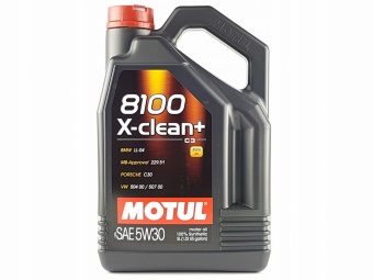 Моторное масло Motul 8100 X-clean C3 5W30 5 л