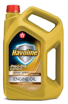 Моторное масло 5W20 синтетическое TEXACO Havoline ProDS F 4 л (804035MHE)